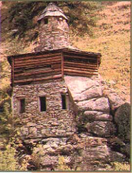 Buckskin Bill's Defense Tower Salmon River, Idaho (Historic Buildings) image