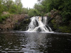 Peterson Falls Hurley, Wisconsin (Waterfalls) image