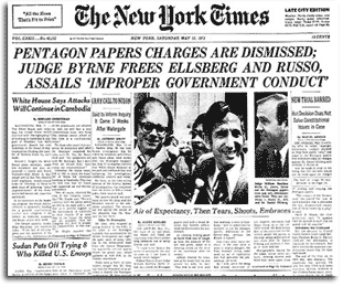 Image result for charges dropped on daniel ellsberg